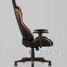 Компьютерное кресло TopChairs Gallardo оранжевое геймерское в Ставрополе