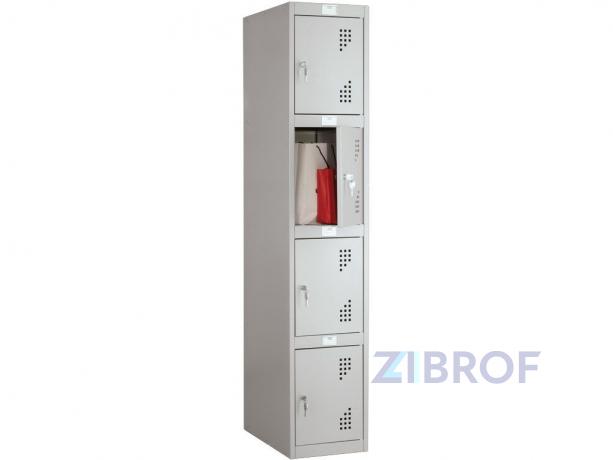 Шкаф для раздевалок (Локер) антивандальный - NOBILIS NLH-04 в Ставрополе