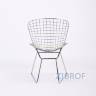 Bertoia хромированный металл с белой подушкой из экокожи в Ставрополе