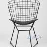 Bertoia металлический черный с черной подушкой из экокожи в Ставрополе