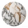 160KD-26500 Стол журнальный, мрамор Arabescato Corchia d90*28см в Ставрополе