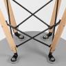 Стул Eames DSW синий пластиковый, сталь, натуральный массив бука, 4 шт. в Ставрополе