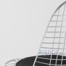 Eiffel из хромированного металла с черной подушкой из экокожи в Ставрополе