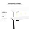 Стол с регулировкой высоты 2AR2 черный/ЛДСП белый, 140x70 в Ставрополе
