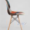 стол Eames 120*80 см, стулья Eames в тканевой обивке пэчворк в Ставрополе