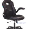 компьютерное игровое Бюрократ VIKING-1N/BLACK черный обивка экокожа крестовина пластик в Ставрополе