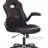 компьютерное игровое Бюрократ VIKING-1N/BLACK черный обивка экокожа крестовина пластик в Ставрополе