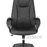 Кресло игровое Бюрократ VIKING-8N/BLACK черный искусственная кожа геймерское в Ставрополе
