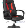 Кресло игровое Бюрократ VIKING-8N/BL-RED черный/красный искусственная кожа геймерское в Ставрополе
