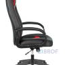 Кресло игровое Бюрократ VIKING-8N/BL-RED черный/красный искусственная кожа геймерское в Ставрополе