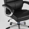 TopChairs Power офисное черное, обивка из экокожи, механизм регулировки Top Gun в Ставрополе