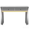 KFG125 Консоль 2 ящика с золотистой отделкой 120*42*79см в Ставрополе