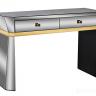 KFG125 Консоль 2 ящика с золотистой отделкой 120*42*79см в Ставрополе