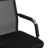 Компьютерное кресло TopChairs Clerk офисное черное в обивке из экокожи, механизм качания Top Gun в Ставрополе
