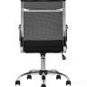Компьютерное кресло TopChairs Clerk офисное черное в обивке из экокожи, механизм качания Top Gun в Ставрополе