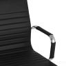 Кресло офисное TopChairs Visit черное в обивке из экокожи в Ставрополе