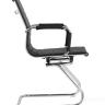 Кресло офисное TopChairs Visit черное в обивке из экокожи в Ставрополе