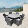 Комплект мебели из иск. ротанга AFM-190 Brown/Light 6Pcs в Ставрополе