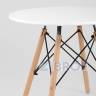 Комплект мебели детский стол белый Eames и 2 голубых стульчика в Ставрополе
