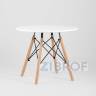 Комплект мебели детский стол Eames белый, 2 желтых стульчика в Ставрополе
