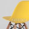 Комплект мебели детский стол Eames белый, 2 желтых стульчика в Ставрополе