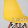 Комплект мебели детский стол Eames белый, 2 желтых стульчика в Ставрополе