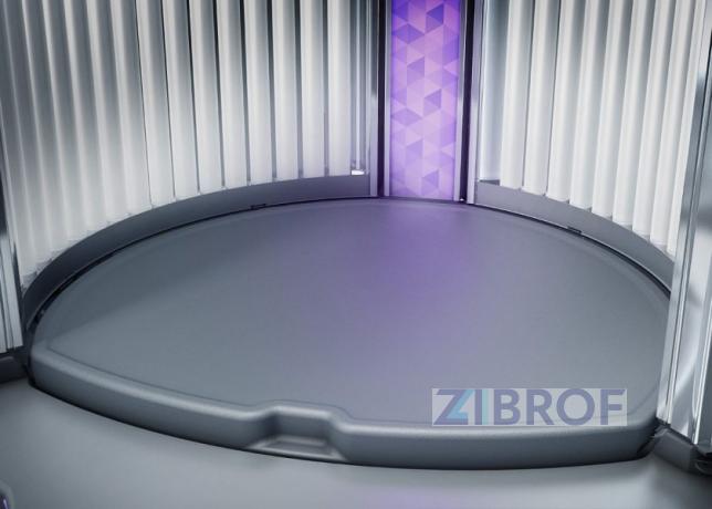 Солярий вертикальный - LUXURA V8 48 XL Ultra Intensive E Power (48 * 200Вт) SoundAroundPlus Bluetooth Стойка с подсветкой в Ставрополе