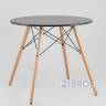 Eames D80 черный, 2 стула Eames DSW белые в Ставрополе