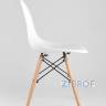 Eames D80 черный, 2 стула Eames DSW белые в Ставрополе