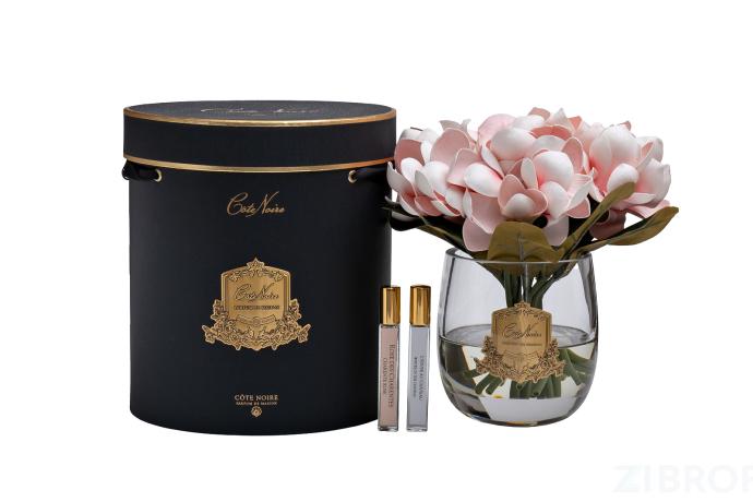 96CN-RG0002 Диффузор Magnolia pink , спрей Winter in Chatou 10ml + спрей Charente rose 10ml в упак. в Ставрополе