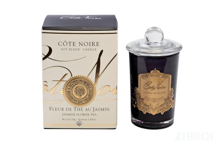 96CN7520 Свеча ароматическая Jasmin Flower Tea в стакане в упаковке 75 гр. в Ставрополе