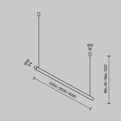 Комплектующие для текстильной подвесной системы Technical TRA130SWK-B в Ставрополе