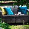 Комплект мебели Corfu Russia Love Seat (2х мест.диван), коричневый в Ставрополе